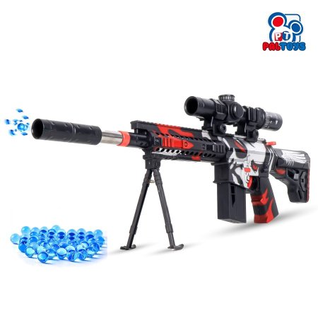 رشاش جل M416 بتصميم والوان مميزة تمشيط يدوي (طلقات ماء)