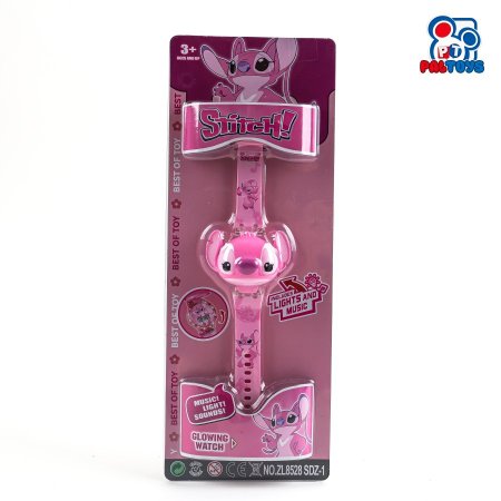 ساعة ستيتش (انجل) – اضاءة وموسيقى للبنات