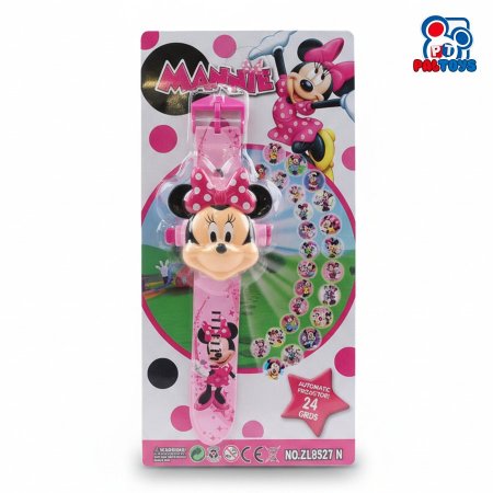 ساعة ميني ماوس – بروجيكتر بناتي 24 صورة