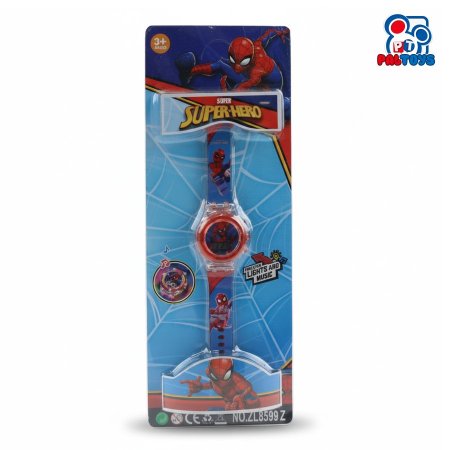 ساعة سبايدرمان – إضاءة وصوت