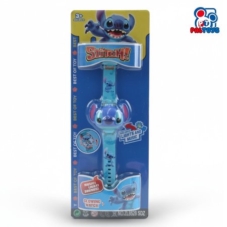 ساعة ستيتش - إضاءة وموسيقى