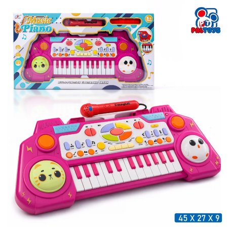 بيانو أطفال موسيقي مع مايك (Music Piano)