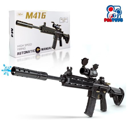 M416 Shadow - ظل المعركة لون اسود اوتوماتيك طلقات ماء