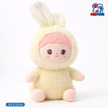 ارنوب فرو مخملي ناعم جداً – قياس 45 سم