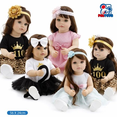 دمى أميرات سيليكون ازياء مميزة تفاعلية