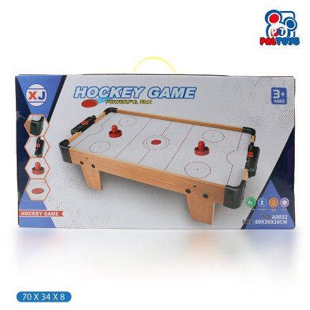طاولة هوكي خشبية حجم كبير– لعبة تنافسية