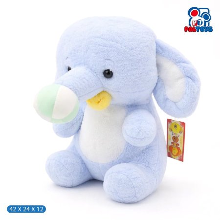 فيل قطني فرو ناعم كبير – ملمس مخملي مريح