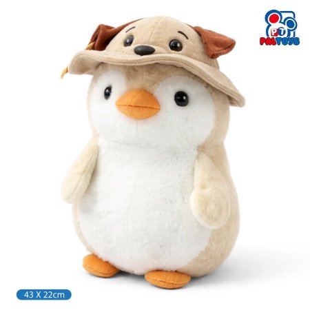 بطريق محشي فرو ناعم كبير – ملمس مخملي مريح