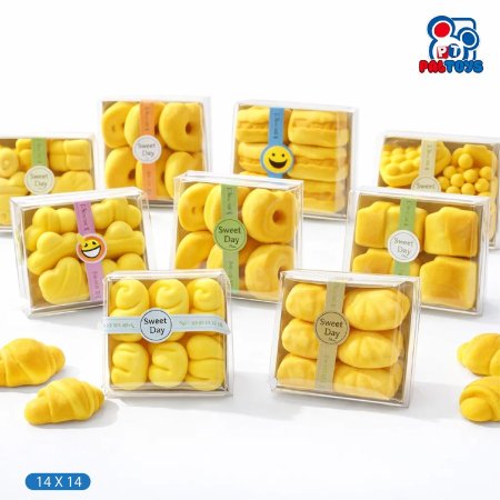 علبة سكوشي خبز طازج مشكل