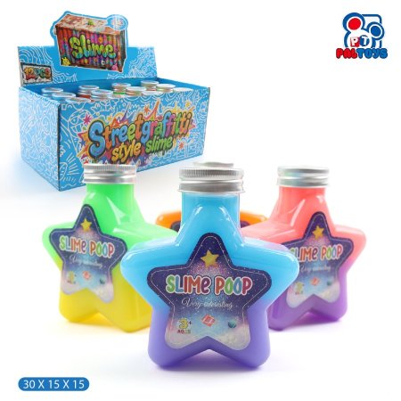 ستاند سلايم ملون نجمة 1/12