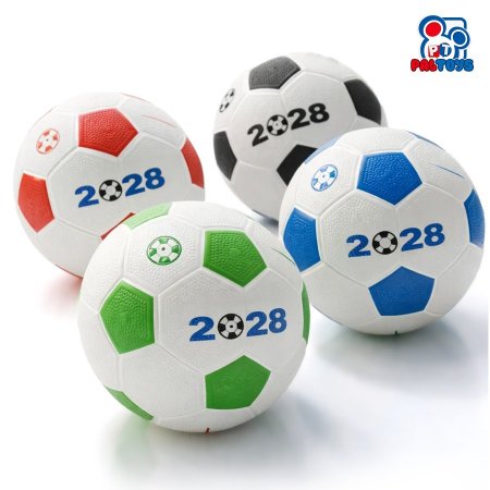 كرة قدم ملونة