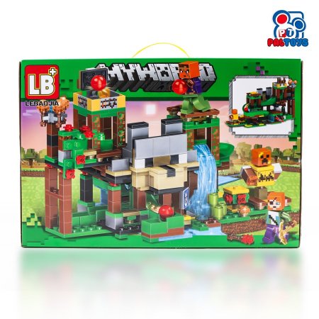 لعبة تركيب مكعبات ماينكرافت 435 قطعة minecraft