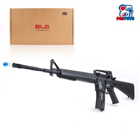 رشاش M16 Orbeez طويلة عظم متقل طلقات طلقات جل لون اسود