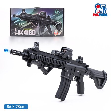 رشاش HK473 Orbeezعظم متقل طلقات جل لون أسود