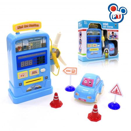 لعبة محطة الوقود الصغيرة للأطفال - Mini Gas Station