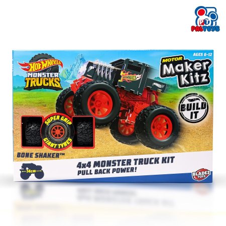 شاحنة هوت ويلز Monter Truck Hotwheels تركيب