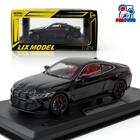 مجسم سيارة حديد بي ام دبليو BMW M4 لون اسود بتفاصيل مميزة
