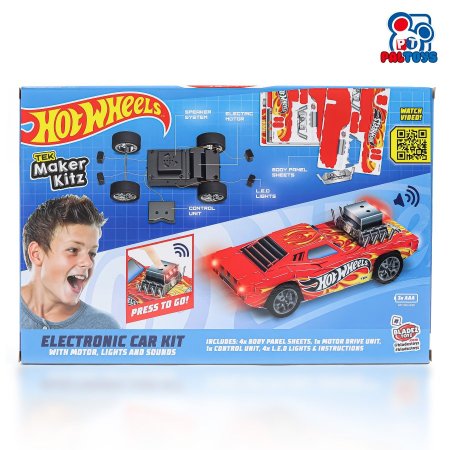 سيارة هوت ويلز تركيب بطارية HotWheels