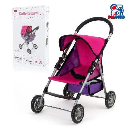 عربة دمى البنات - Dollri Starri Stroller